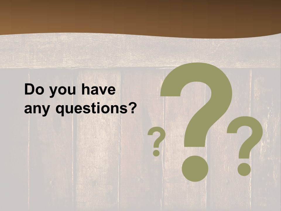 Old Wood PowerPoint Template