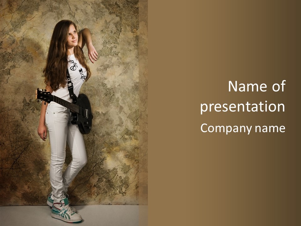 Guitar PowerPoint Template