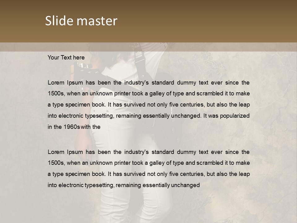 Guitar PowerPoint Template