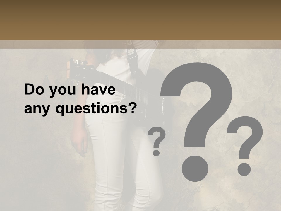 Guitar PowerPoint Template