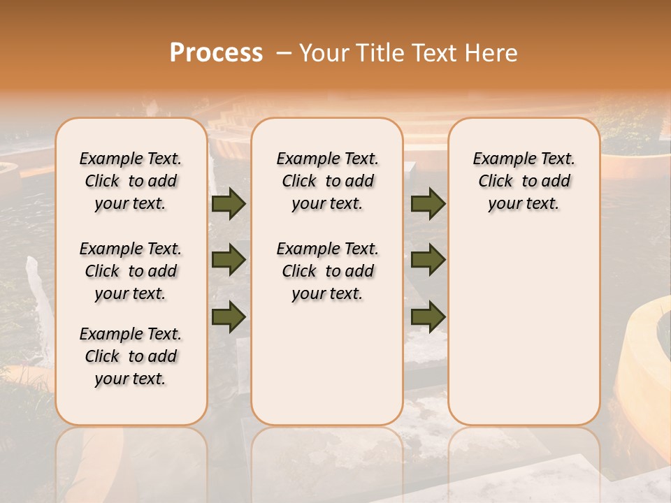 Water Fountains Psd PowerPoint Template