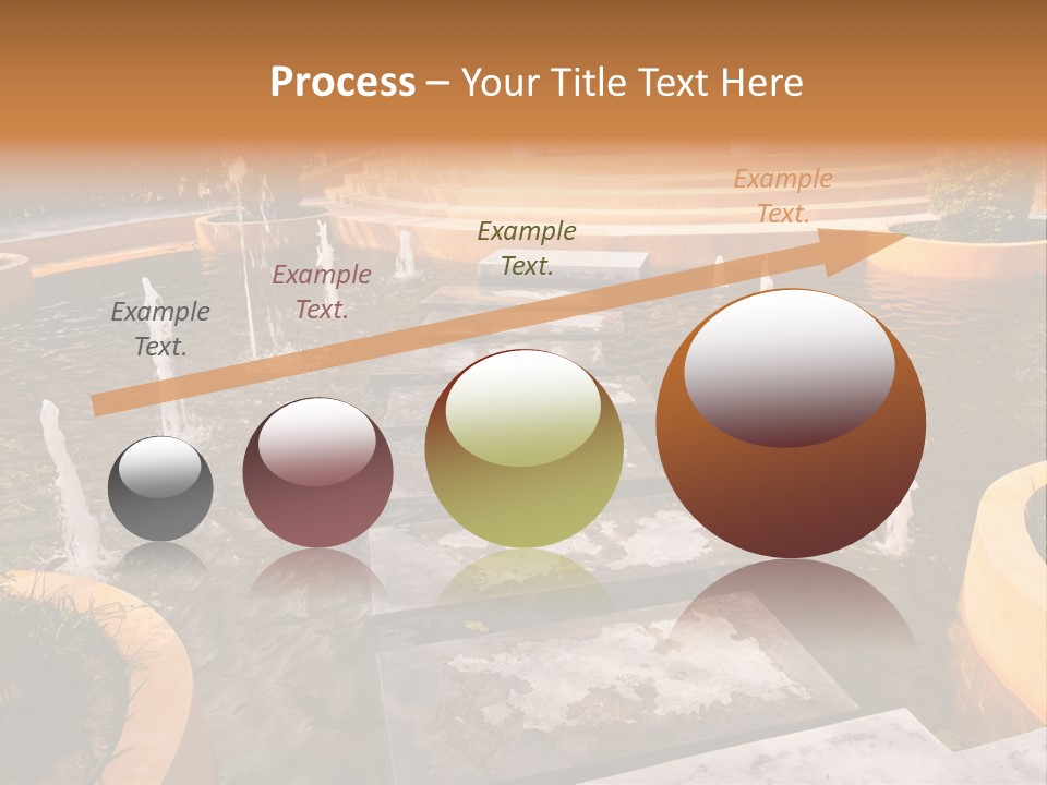 Water Fountains Psd PowerPoint Template