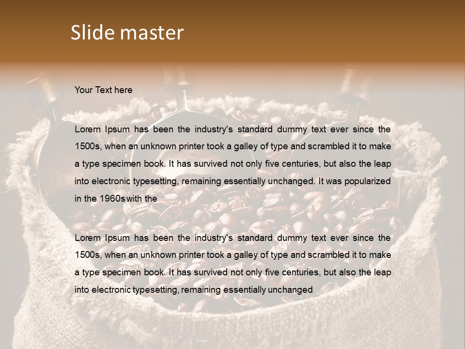 Fresh Aromatic Gastronomy PowerPoint Template