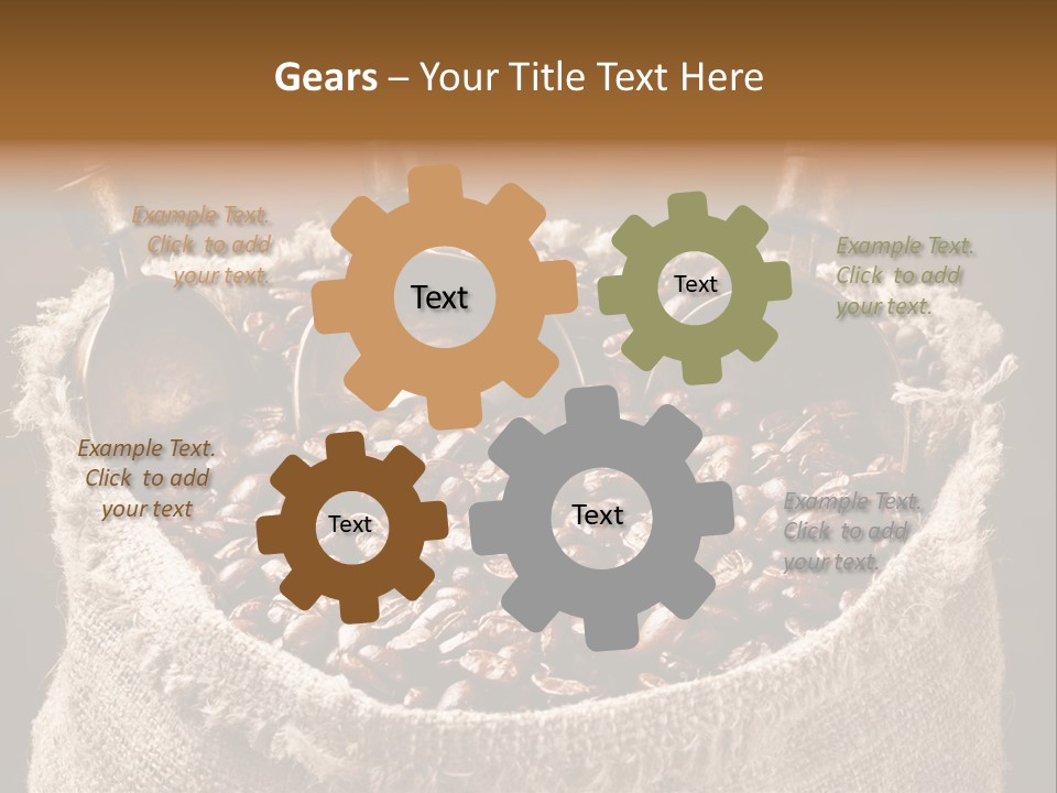 Fresh Aromatic Gastronomy PowerPoint Template