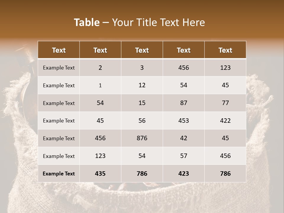 Fresh Aromatic Gastronomy PowerPoint Template