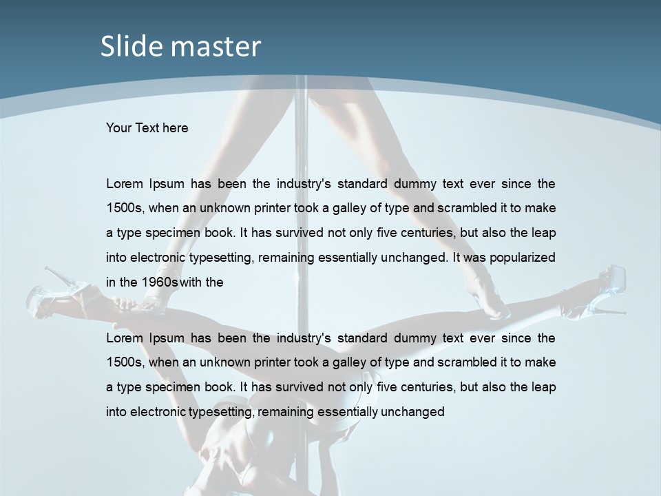 Pretty Babe Fashion PowerPoint Template