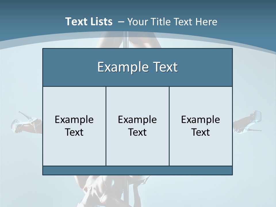 Pretty Babe Fashion PowerPoint Template