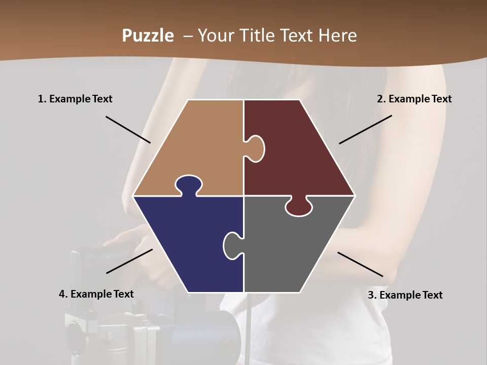Woman Construction PowerPoint Template