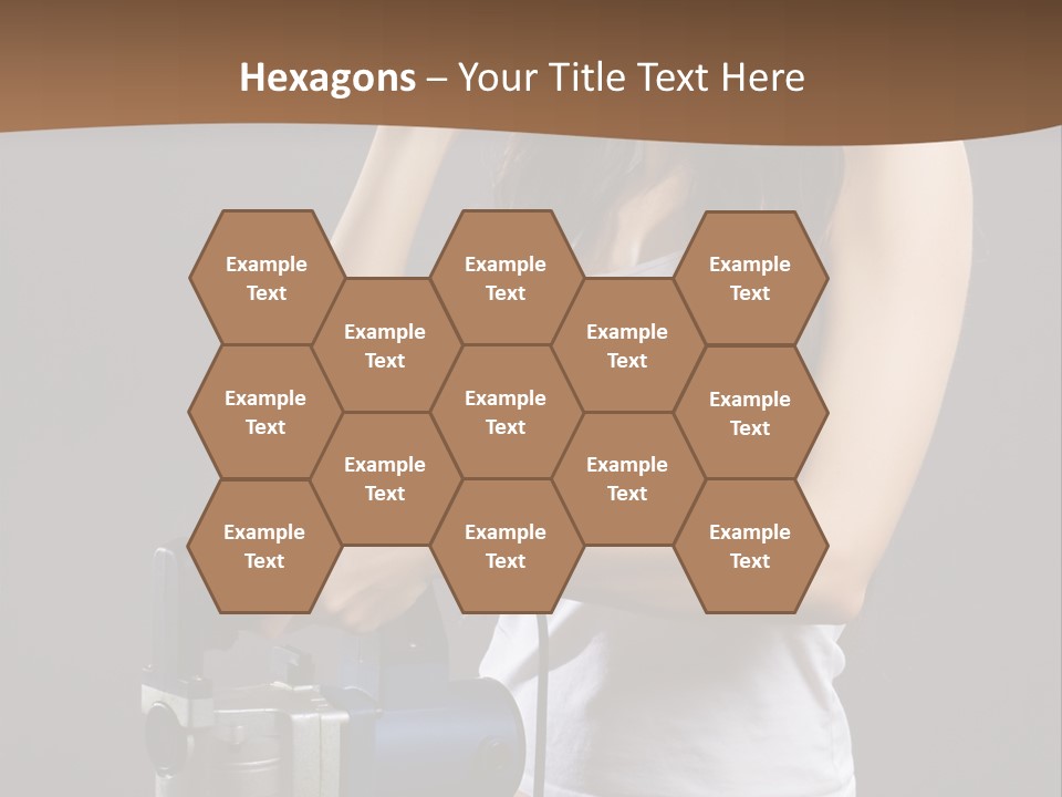 Woman Construction PowerPoint Template