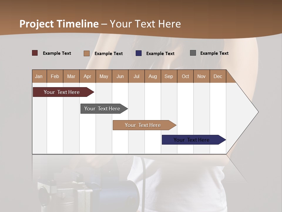 Woman Construction PowerPoint Template