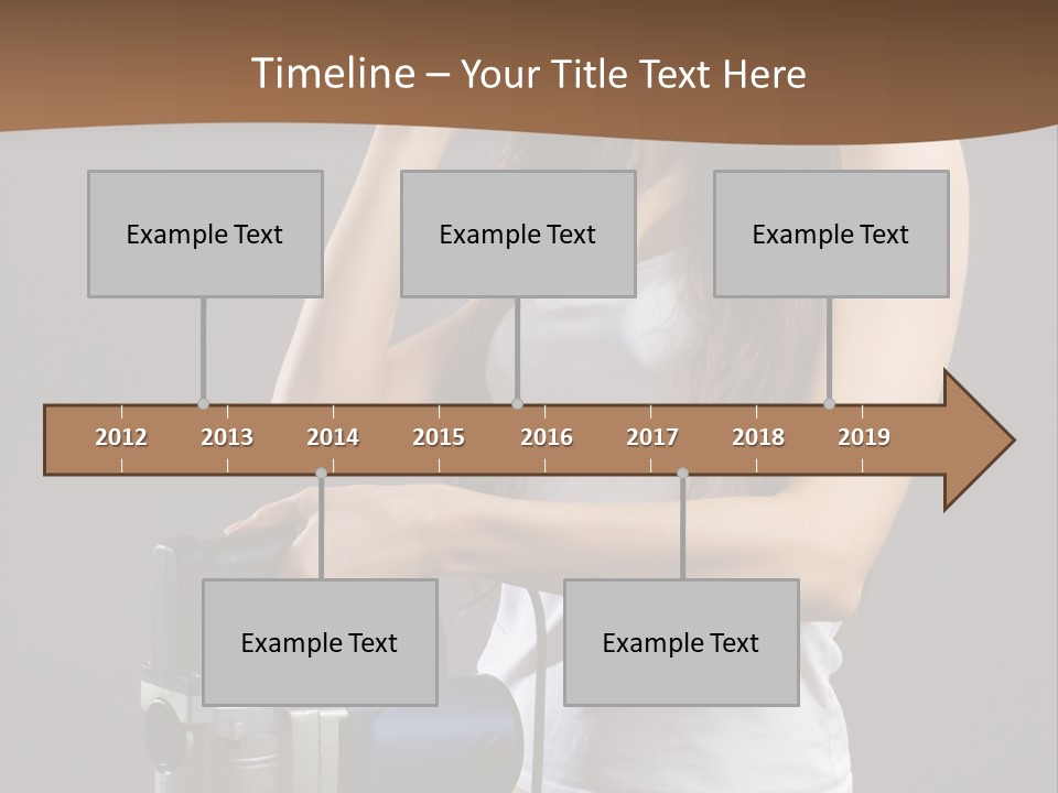Woman Construction PowerPoint Template