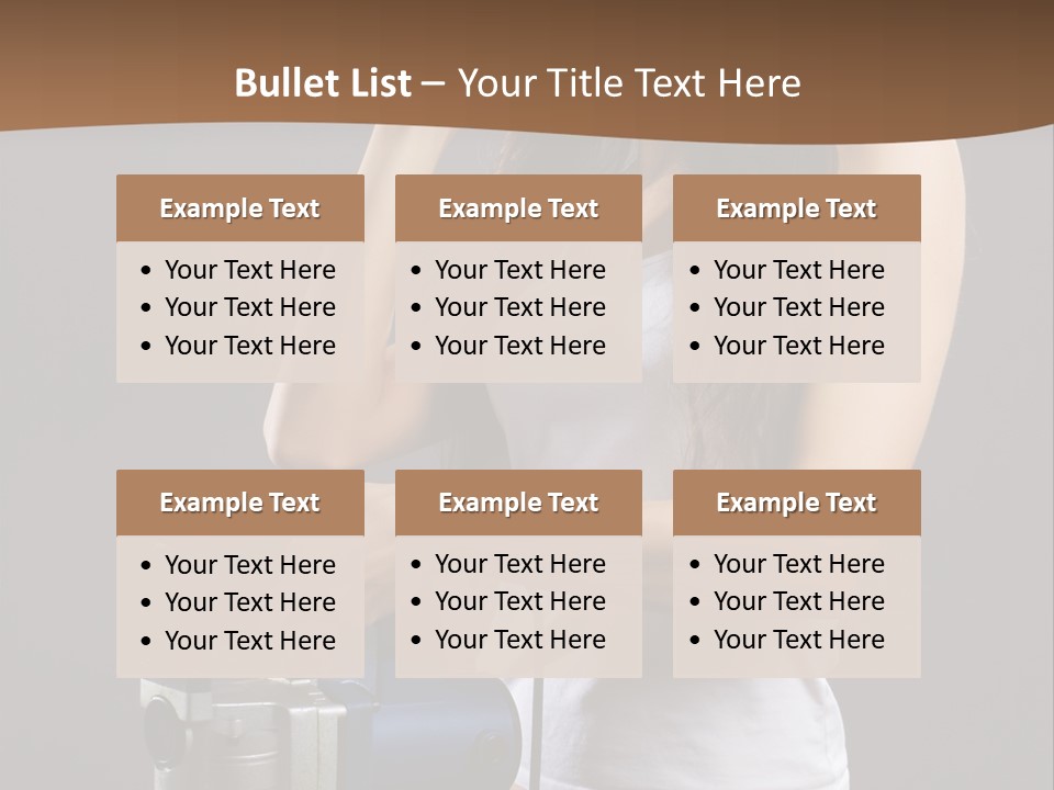 Woman Construction PowerPoint Template