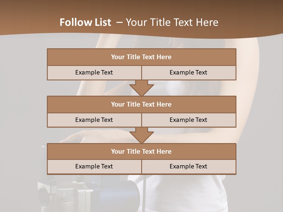 Woman Construction PowerPoint Template