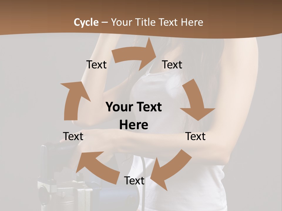 Woman Construction PowerPoint Template