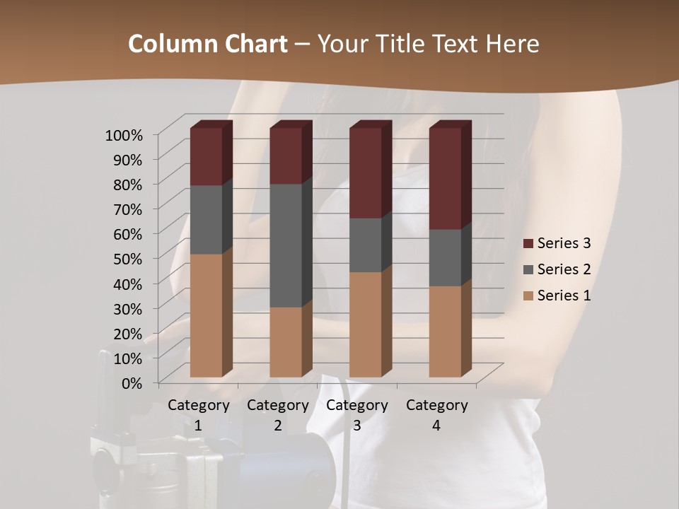 Woman Construction PowerPoint Template
