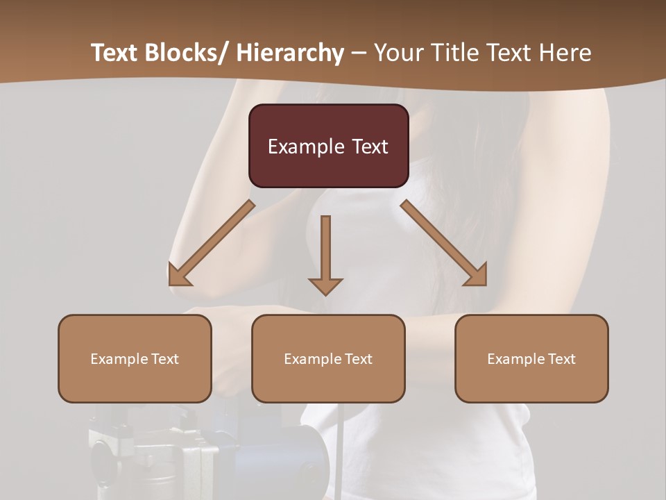 Woman Construction PowerPoint Template