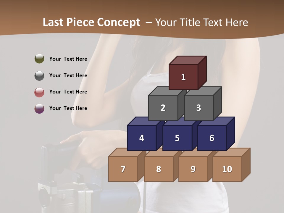 Woman Construction PowerPoint Template