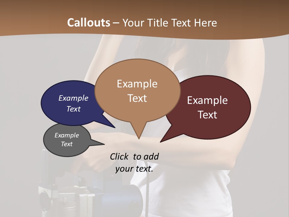 Woman Construction PowerPoint Template