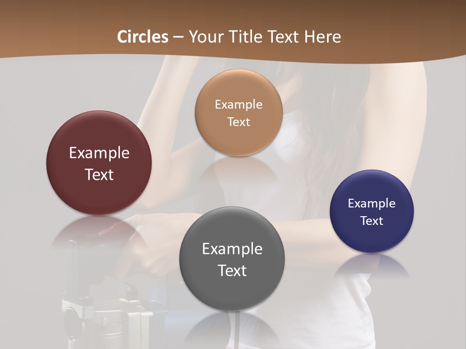 Woman Construction PowerPoint Template