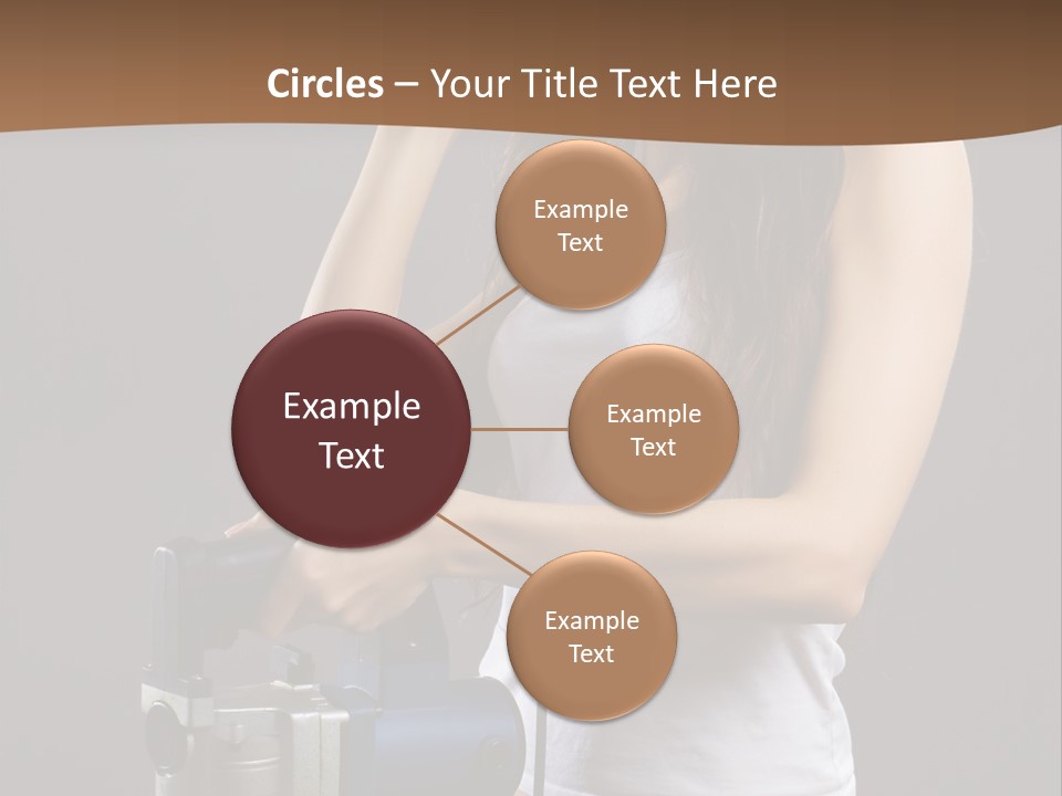 Woman Construction PowerPoint Template