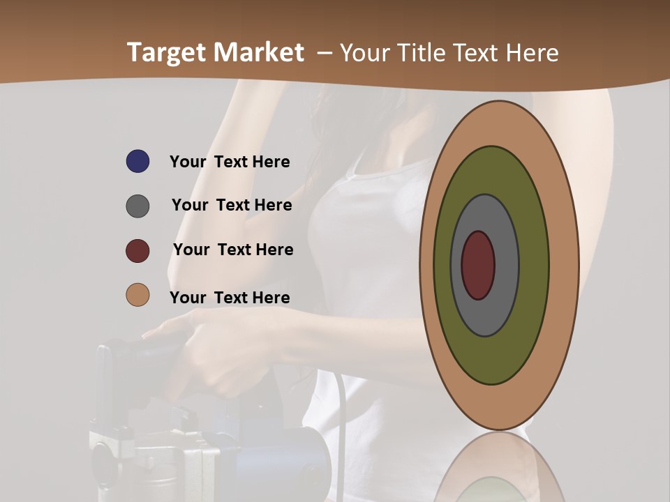 Woman Construction PowerPoint Template