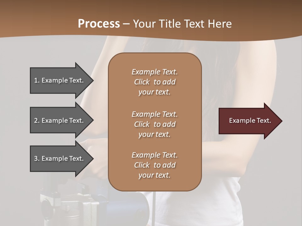 Woman Construction PowerPoint Template