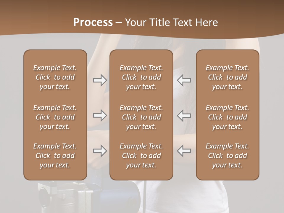 Woman Construction PowerPoint Template