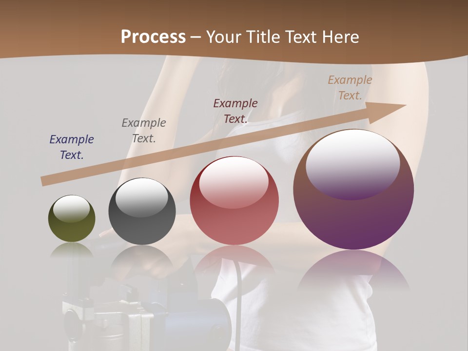 Woman Construction PowerPoint Template