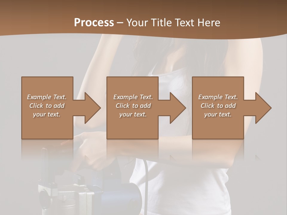 Woman Construction PowerPoint Template