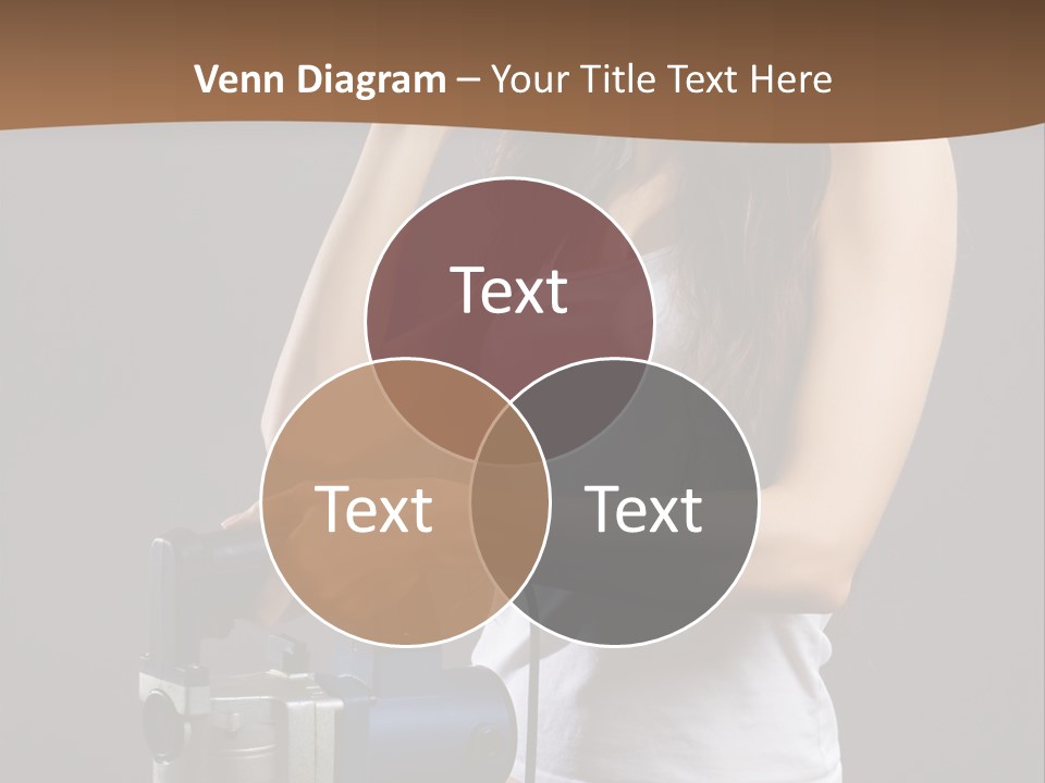 Woman Construction PowerPoint Template