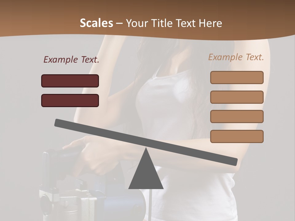 Woman Construction PowerPoint Template