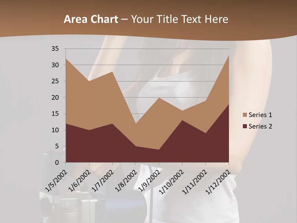 Woman Construction PowerPoint Template