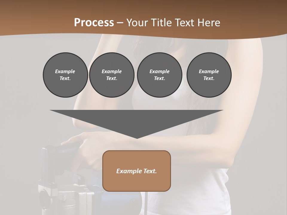 Woman Construction PowerPoint Template