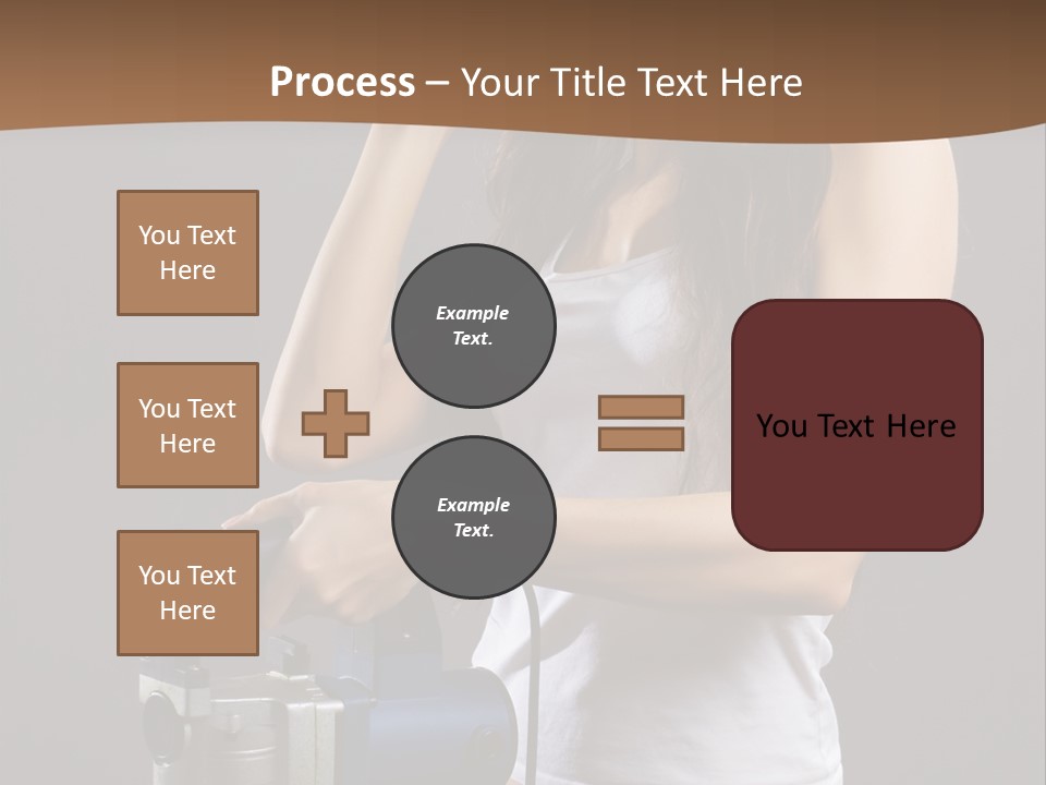 Woman Construction PowerPoint Template