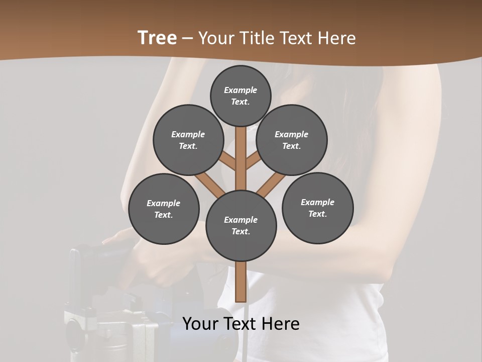 Woman Construction PowerPoint Template