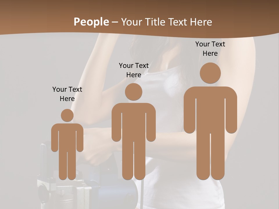 Woman Construction PowerPoint Template