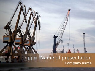 Fish Wheat Industry PowerPoint Template