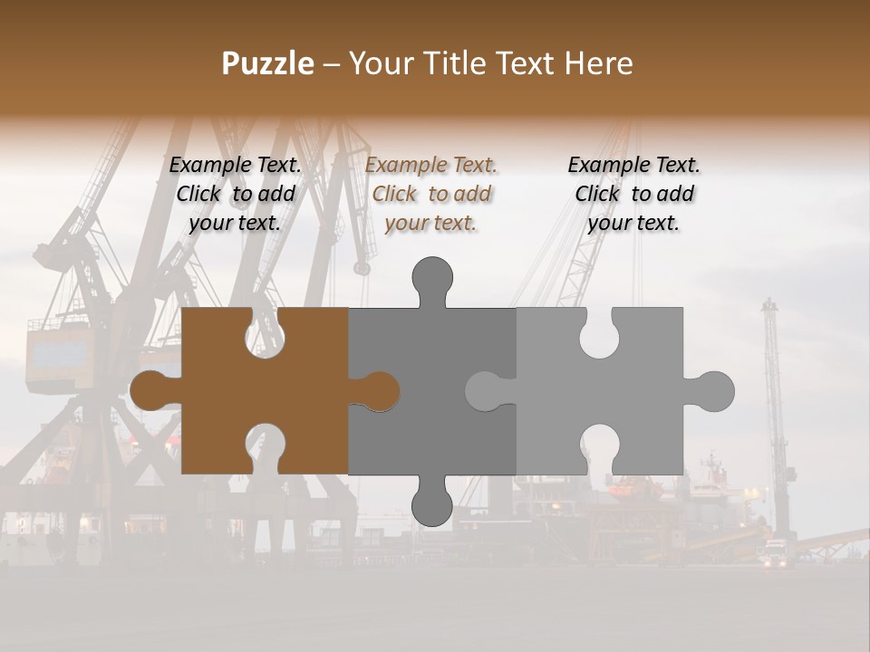 Fish Wheat Industry PowerPoint Template