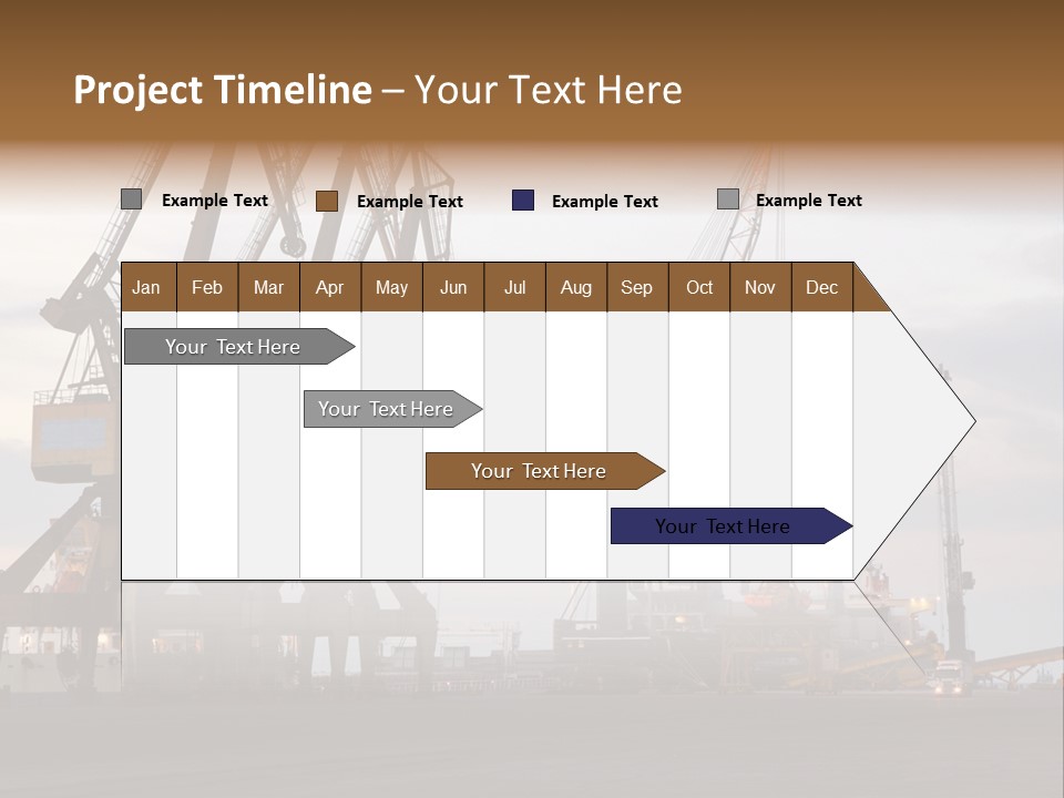 Fish Wheat Industry PowerPoint Template