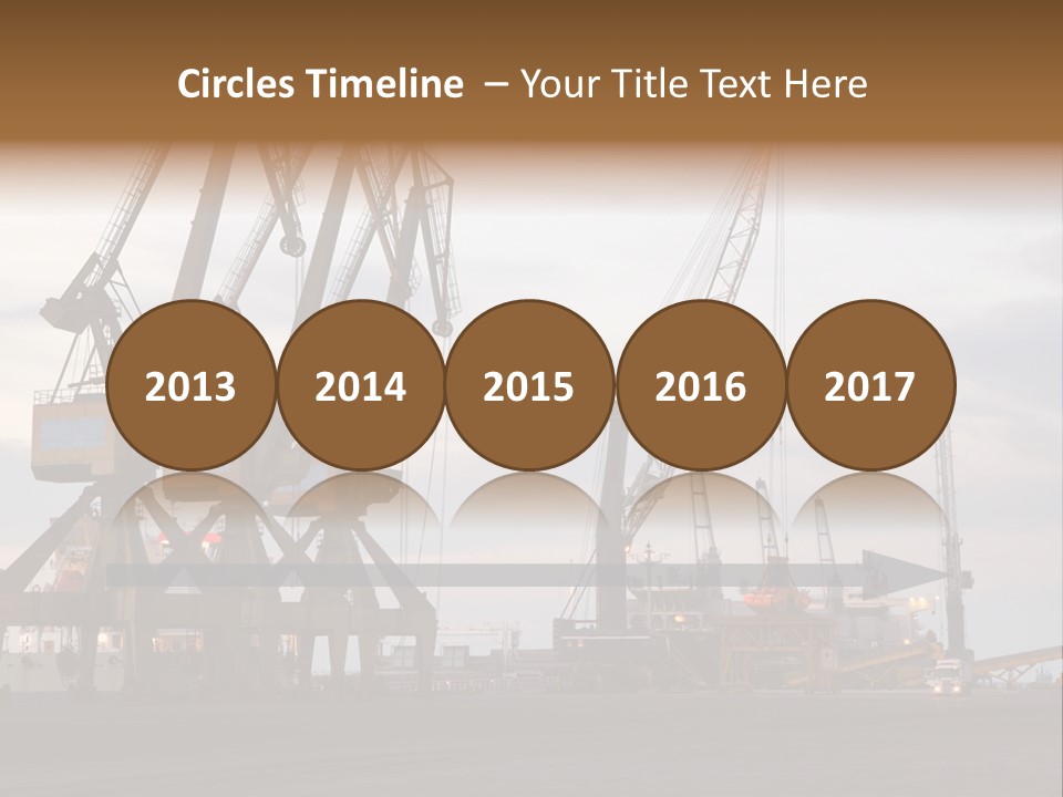 Fish Wheat Industry PowerPoint Template