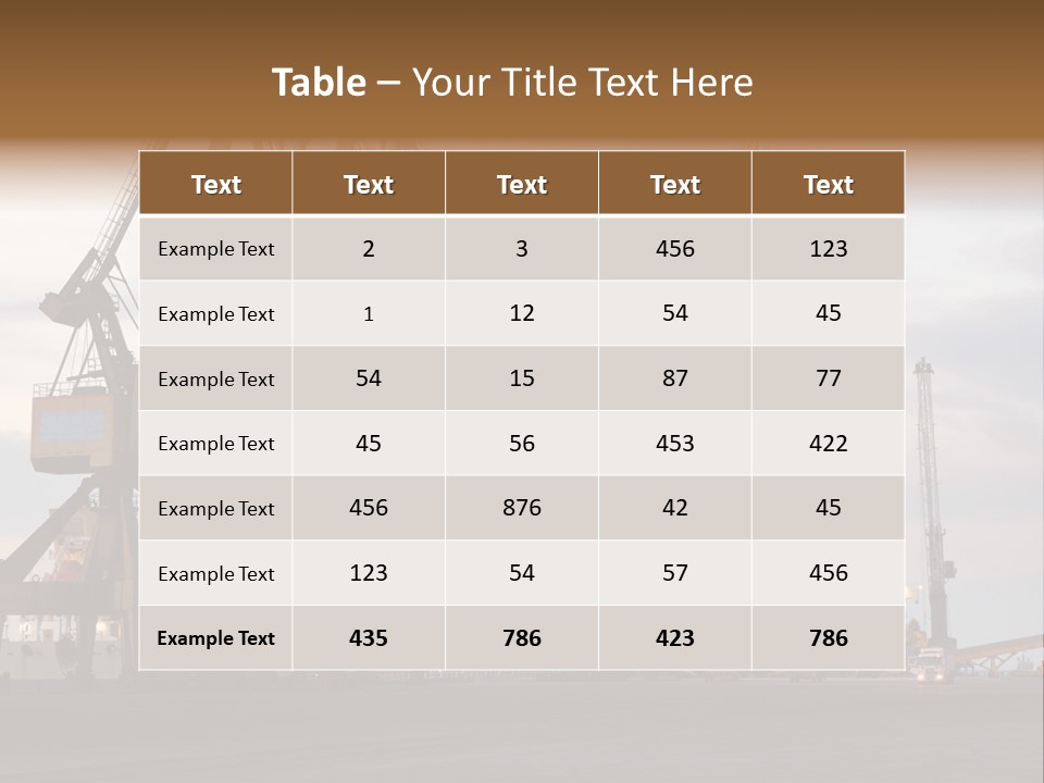 Fish Wheat Industry PowerPoint Template