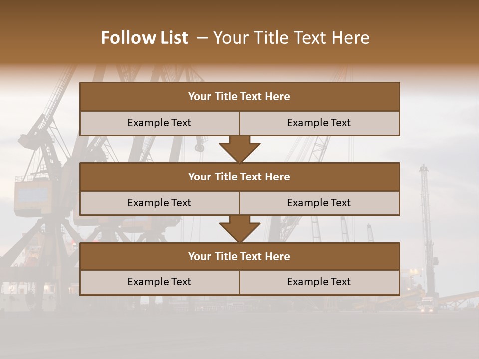 Fish Wheat Industry PowerPoint Template
