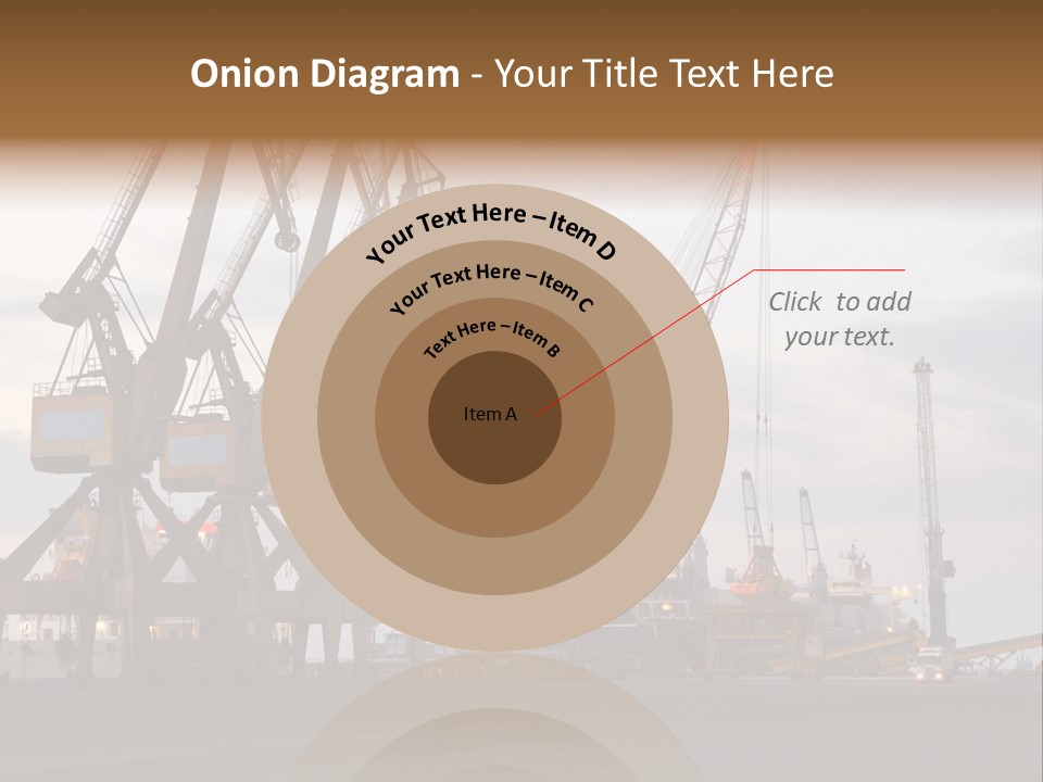 Fish Wheat Industry PowerPoint Template