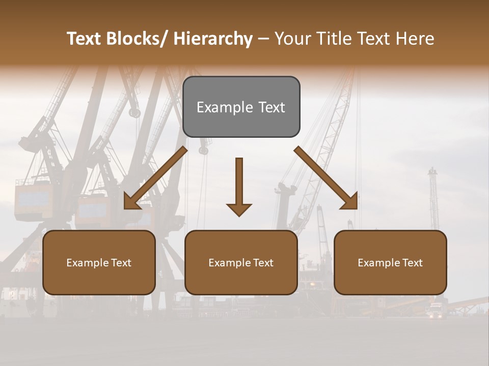 Fish Wheat Industry PowerPoint Template