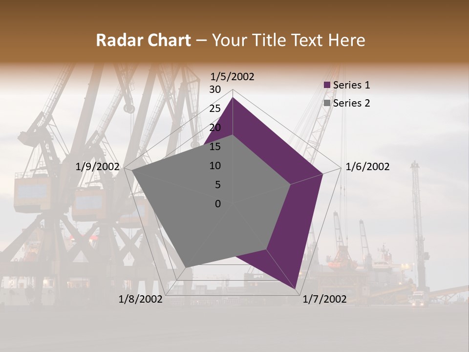 Fish Wheat Industry PowerPoint Template