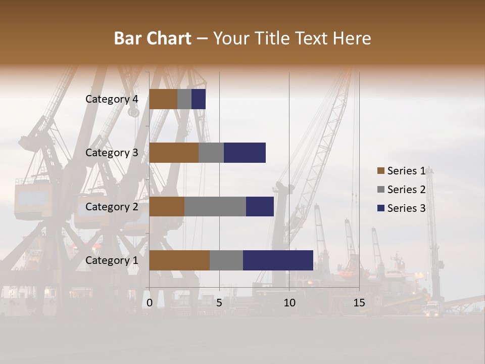 Fish Wheat Industry PowerPoint Template