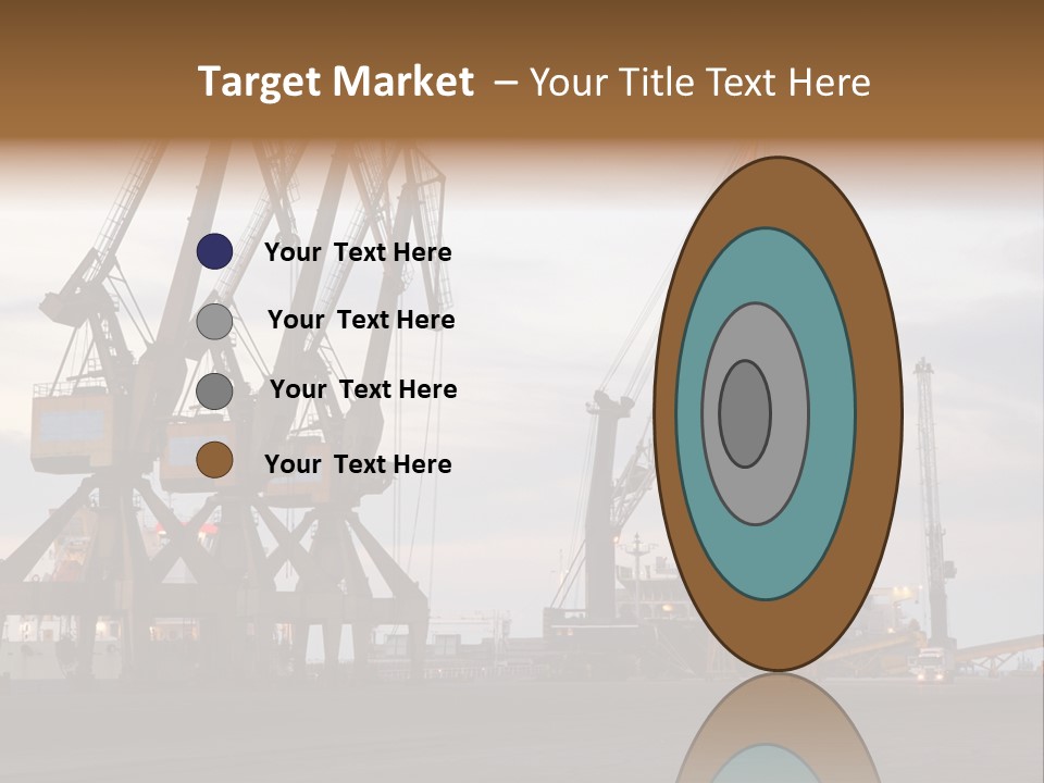 Fish Wheat Industry PowerPoint Template