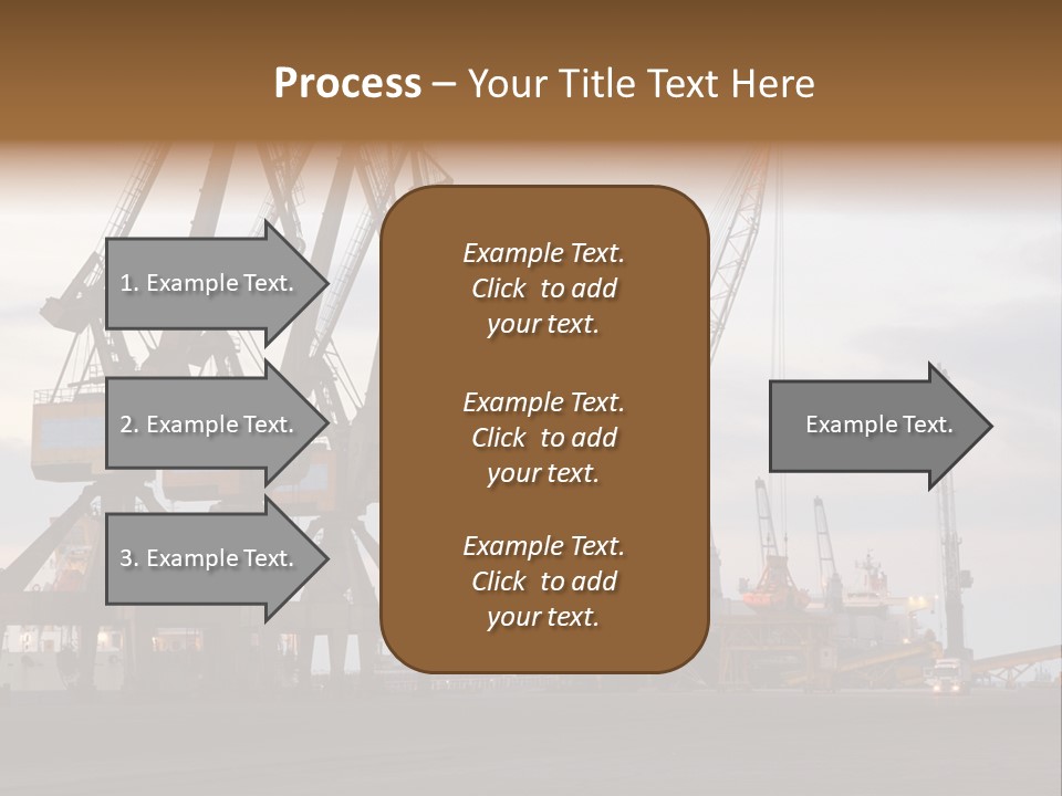 Fish Wheat Industry PowerPoint Template