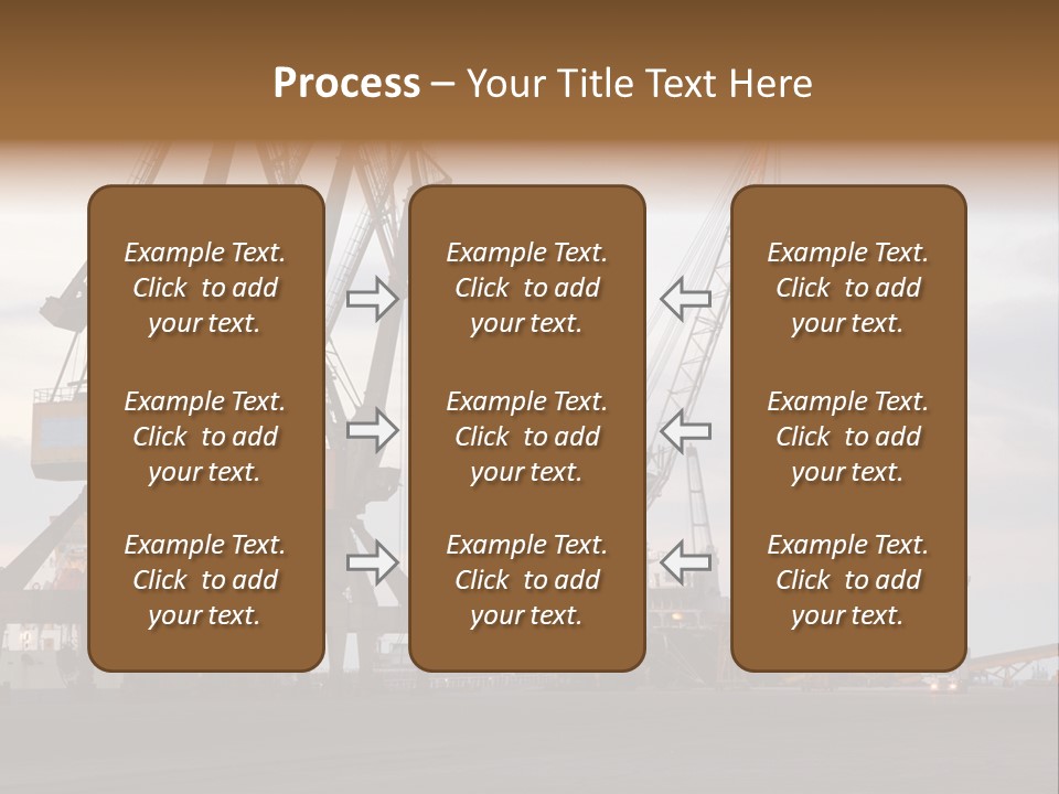 Fish Wheat Industry PowerPoint Template