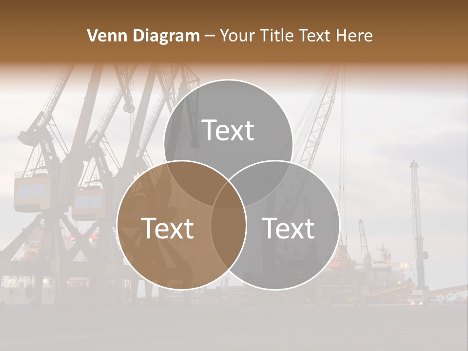 Fish Wheat Industry PowerPoint Template